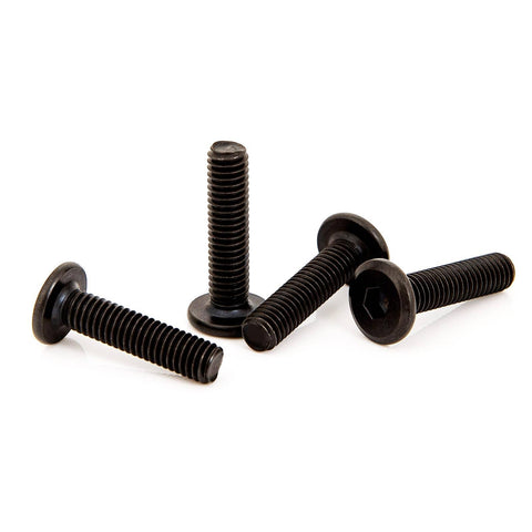M6 X 25mm Flat Head Socket Bolts Set Of 10, Countersunk Stainless Steel Furniture Hardware Kit For Bed Frames Cribs Chairs Desks And Tables