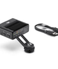 Focus Pro LiDAR Rig For Follow Focus With 76800 Ranging Points Sharper Human Subject Edge Detection Reduced Focus Hunting shown with cable