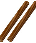Premium 8Pcs 3D Printer Die Springs Kit In OD8 Or 10MM Sizes Featuring Bright Yellow Finish For Light Load Compression, two brown steel springs