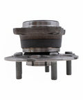 Side view of Wheel Hub And Bearing Assembly For Acura RDX 3.5L 2013-2015 And Honda CR-V 2.4L 2012-2016, 5 Lug, 114.3 Mm Bolt Circle, M12x1.5, Steel