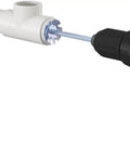 Ram Bit Socket Saver One And A Half Inch Hub Cleaner for Drill Removes SCH 40 from Hub Fits Half Inch Variable Speed Drill