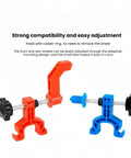 Ultra Portable Bike Wheel Truing Tool With Spoke Wrench, Compact Rim Adjustment Stand For Road And Mountain Bikes, Universal Size
