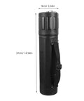 Slick Jhknnk Moisture Proof Welding Rod Storage Tube For Electrodes With Locking Lid Insulated Barrel Nonslip Base Waterproof Seal And Portable Handle, 37cm black storage case.