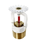 Quick Response 1/2 Inch Pendent Sprinkler Rated For 155 Fahrenheit To Catch Heat Fast And Shut Down Fires Early featuring solid glass bulb tech.