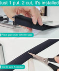 Extra Long 30 Inch Silicone Stove Gap Filler That Stays Put Fits 0.2 To 1 Inch Gaps Thick 10oz Insert Kitchen Gap Cover
