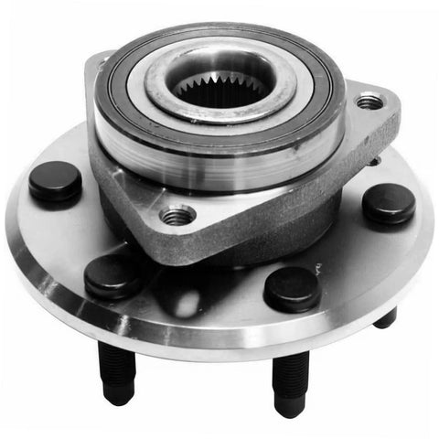 Front Or Rear Wheel Bearing And Hub Assembly With ABS 6 Lug Go To Heavy Duty Replacement For Buick Enclave Chevy Traverse GMC Acadia Saturn Outlook Fits 2008 2017 SUVs Quieter Ride And Smooth Performance