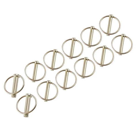 Beefed Up Heavy Duty Trailer Pin Set 50 Pcs Lynch Pins For 3 Point Hitch Tractor Trailer Truck Mower Boat Quick Release For Secure Towing