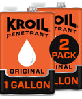Penetrant Oil For Rust And Stuck Metal Parts With Corrosion Inhibitor For Chains Hinges And Bolts 1 Gallon 2 Pack cans