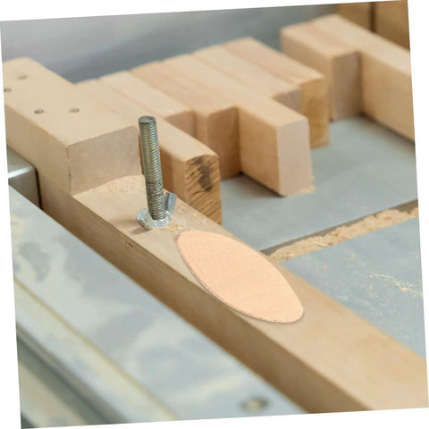 ProLevel Wood Biscuit Joiner And Tenon Slotting Tool delivering nailed down precision on a wooden panel for tight joints.