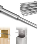 20 Pack Invisible Cable Railing Kit For One Eighth Inch Stainless Steel Cable With Receiver And Swage Stud Ends Fits 2x2 And 4x4 Posts