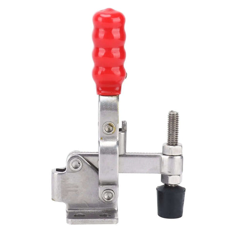 Stainless Steel Toggle Clamp With Ergonomic Plastic Cover Handle For Quick And Easy Metal Plate And Circuit Board Clamping