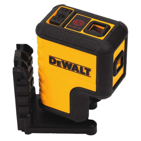 3 Spot Red Laser Level With 100 Ft Range And One Quarter Inch At 50 Ft Accuracy IP54 Dust And Water Resistant Integrated Magnetic Bracket