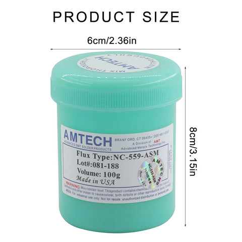 Leadfree Solder Paste And Advanced Oil Grease For Chip And PCB Repair And Welding 100g With High Antiwet Capacity in 100g jar