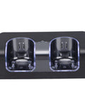 Dual Charging Station For Game Controllers With Power Cord Included Portable Battery Charger Dock Black