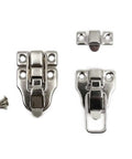 Two Pack Metal Toggle Hasp Latches Hardware With Screws Heavy Duty Iron Locking Clasps For Tool Boxes Chests Doors Sheds Cabinets