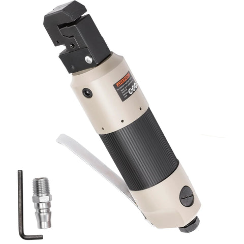 Pneumatic Straight Punch Flange Tool For Auto Body Repair ISINFLASH 2 In 1 with accessories, front view