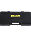 Thinking Process: black hard plastic carrying case for hydraulic bearing puller kit, portable storage box