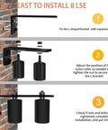 Installation steps for 3 Inch Gate Roller Guide With L Bracket Universal Adjustable Gate Roller For Sliding Gates Beefy Heavy Duty Sliding Gate Kit