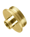 Heavy Duty Brass Router Template Guide 13/32 Inch X 1/2 Inch Replacement For Porter Cable 42033 showing durable brass construction.