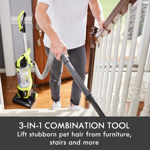 Kenmore Upright Bagless Vacuum With Powerfull Two Motor System For Deep Carpet Cleaning And Hard Floors Lightweight Under 14 Lbs XL Dust Cup Maneuverable Design Easy To Use On Stairs And Multiple Surfaces