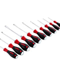 SoftFinish X Heavy Duty Slotted And Phillips Screwdriver Set With Cushion Grip Handles And Direct Molded Blades Displayed