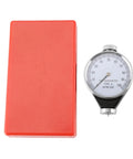 Pro Level Shore A Durometer Hardness Tester For Rubber Plastic And Tire Gauge Built Tough For Shop Floors with red case.