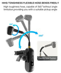 Flexible hose on Wireless UHF Saxophone Microphone System With Clip On Instrument Mic For Sax And Trumpet, 360-degree rotation