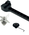 Wet Blade Assembly Replacement Kit with Wrench Drive Socket and Removal Tool for High-Power Blenders Fits 64oz 48oz 32oz