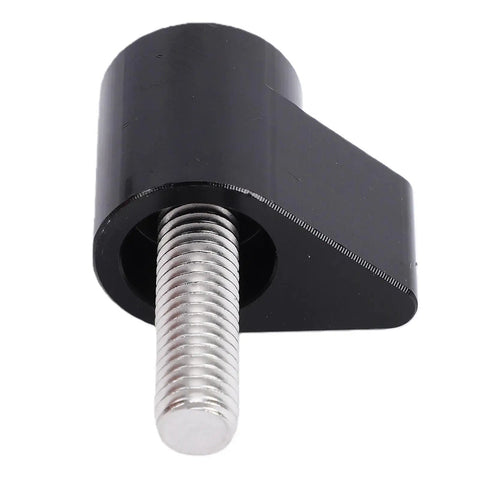 Close-up of Killer Dowel Pin Repair Kit For 5 9L Cummins 12 Valve And 24 Valve Engines, anodized black dowel fix bolt