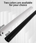 Hella Sturdy 16 Inch Ceiling Fan Extension Rod Non Threaded Drop Pipe available in white and black colors.