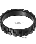 2 Piece Replacement Tire Set For Roomba S9 J7 500 600 700 800 900 E And I Series Robots Anti Slip Wheel Tires Replacement Parts