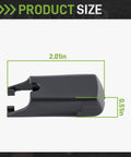 Two Pack Front Windshield Wiper Arm Cover Clip Push Caps For Mercedes Benz A Class B Class C Class E Class CLA GLC Vito And V Class Models 2014 2016 2021 Replacement W000050335 EZ Install Durable OEM Style with Dimensions