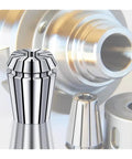Heavy Duty ER32 Spring Collet For CNC Milling And Lathe Tool Holding With Slots For Secure Grip, Made From High Grade Steel.