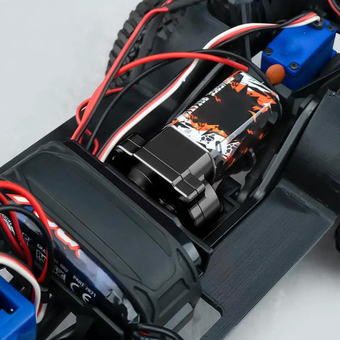 Heavy Duty Aluminum Transmission Housing Gearbox Case for TRX4M 1 18th Scale RC Crawler Upgrade Parts and Accessories Black