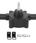 Mini Portable Centrifugal Water Pump Self Priming Handy Drill Powered For Quick Water Transfer Durable Plastic And Stainless Steel Build Great For Industrial And DIY Jobs, black with fittings