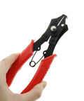 4 In 1 Multifunctional Carbon Steel Snap Ring Pliers For Car AC Compressor Clutch Fix with heat treated jaws.
