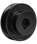 MINERGUY V-belt pulley, 5/8 in bore, 2-1/2 in OD, single groove, cast iron, for A V-belts