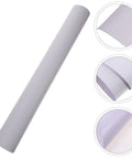 Upgrade Your Vibe With This Epic White Peel And Stick Wallpaper Roll, heavy duty PVC roll, easy peel and stick application.