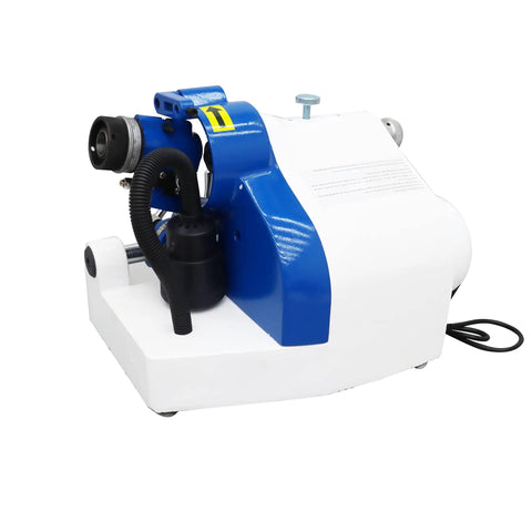 Pro Shop Bench Tool Sharpener And Precision Grinder Adapter quick change feature, compact design for sharpening drill bits.