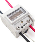 Single Phase KWh Meter Pass Through For Electrical Monitoring DIY 100A 120V To 240V Two Or Three Wire 60Hz LCD Display Remote Pulse Output