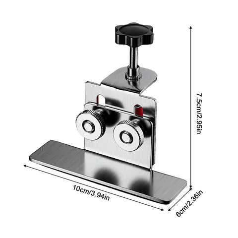 Pro Grade Cabinet Hinge Jig For Precise Door Installations, Heavy Duty Adjustable Clamp Template And Mounting Guide for carpentry