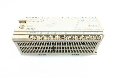MicroLogix 1000 Controller 24V DC SER E 1761-L32BWA Replacement Part For PLC Systems With Broken And Cracked Plastic Housing For Parts Or Repair D625169
