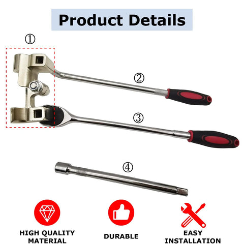Heavy Duty Manual Cable Bender With Smooth Ratcheting Lever And Zero To One Eighty Degree Flex Range For Ten Kilovolt Copper Wire, showing metal structure and rubber grip.