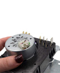 Close-up of Clothes Dryer Timer Control Replacement For Model Specific Units Fits Specific Dryer Models Only 230V 60Hz 3W CW