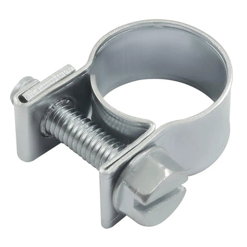 12 Pack 12 To 14mm 304 Stainless Steel Mini Fuel Injection Hose Clamps Set Tough As Nails Easy Install Adjustable Pipe Hose Clip