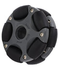 58Mm Wheel For Robot Kits Built To Take A Beating, Double Row Rotating Directional Wheel With Hub For Motor Axle