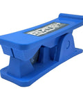 Air Suspension Line Hose Cutter Tool Pro Grade With Safe Blade Design in blue, featuring stable handle and precise slot for clean cuts