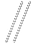 Heavy Duty Fully Threaded Rods M10 X 8 Inch 304 Stainless Steel Studs for DIY contractors, pack of two rods.
