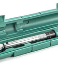 Three Eighths Inch Drive Micro Adjusting Torque Wrench Built Tough With 50 To 250 Inch Pounds And 6.0 To 30 Newton Meters in case