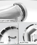 Close-up of Bottom Bracket Sleeve Tool BB M30 T47 1B IB 50.4mm 12T For Trek Praxisdiy MTB Bike showing details and steel material.